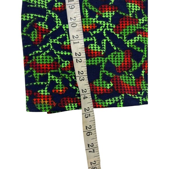 LuLaRoe Gigi Women's Cherry Lime Green Top - Picture 6 of 6